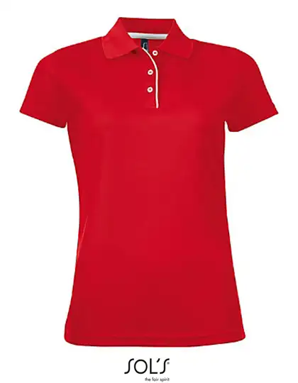 Ansicht 8 – Women´s Sports Polo Shirt Performer (L544)