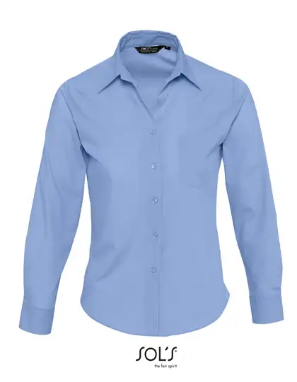 Ansicht 2 – Popeline-Blouse Executive Long Sleeve (L621)
