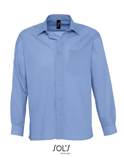 Ansicht 2 – Popeline-Shirt Baltimore Long Sleeve (L623)