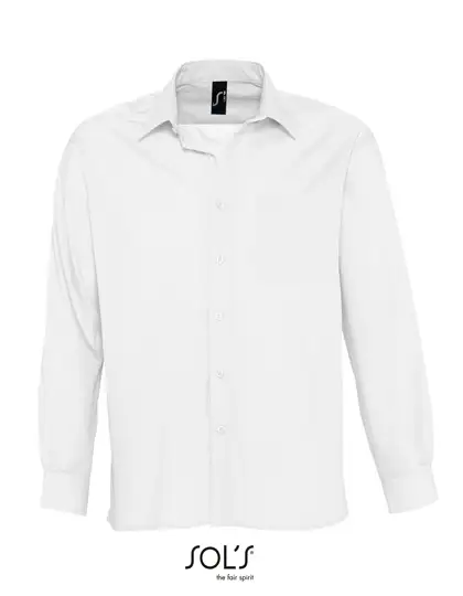 Ansicht 1 – Popeline-Shirt Baltimore Long Sleeve (L623)