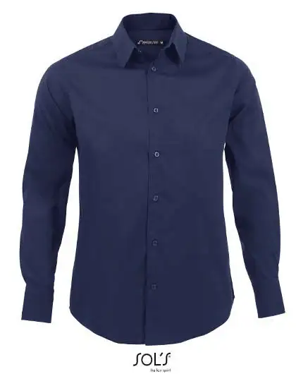 Ansicht 1 – Men´s Stretch-Shirt Brighton Long Sleeve (L633)