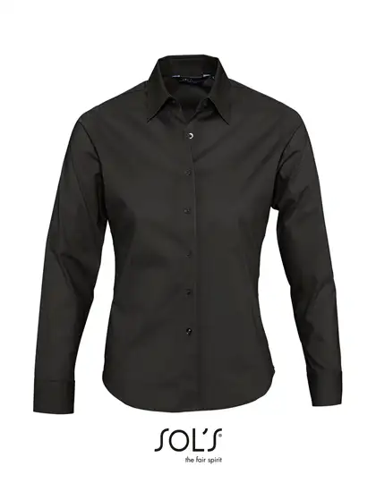 Ansicht 2 – Women´s Long Sleeved Stretch Shirt Eden (L634)