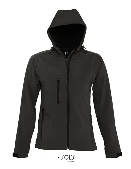 Ansicht 1 – Women´s Hooded Softshell Jacket Replay (L849)