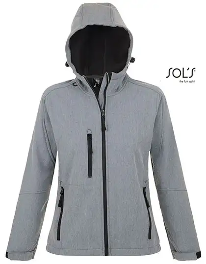 Ansicht 6 – Women´s Hooded Softshell Jacket Replay (L849)