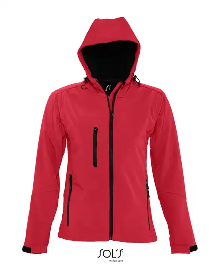 Ansicht 5 – Women´s Hooded Softshell Jacket Replay (L849)