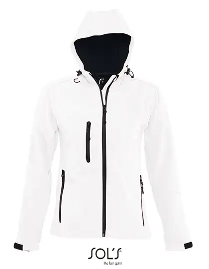 Ansicht 2 – Women´s Hooded Softshell Jacket Replay (L849)