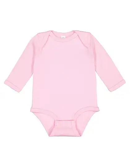 Ansicht 4 – Infant Fine Jersey Long Sleeve Bodysuit (LA4411N)