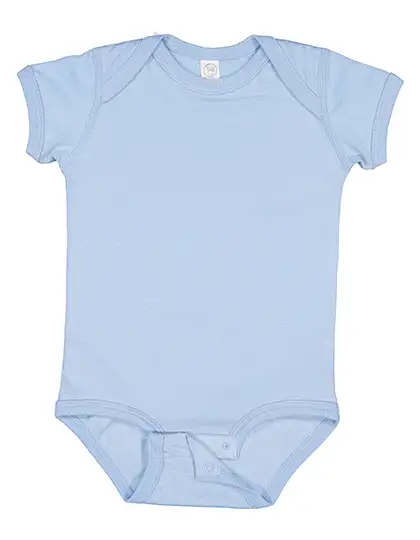 Ansicht 1 – Infant Fine Jersey Short Sleeve Bodysuit (LA4424N)
