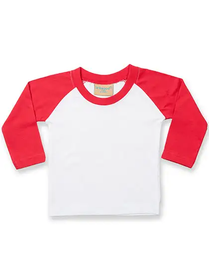 Ansicht 1 – Long Sleeved Baseball T-Shirt (LW025)