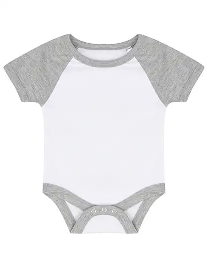 Ansicht 3 – Essential Short Sleeved Baseball Bodysuit (LW502)
