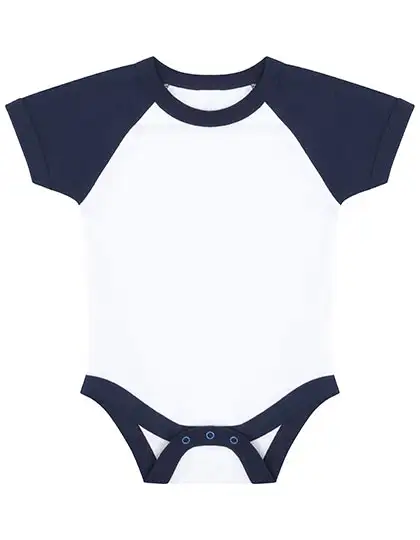Ansicht 2 – Essential Short Sleeved Baseball Bodysuit (LW502)