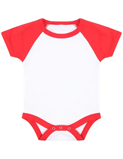 Ansicht 1 – Essential Short Sleeved Baseball Bodysuit (LW502)