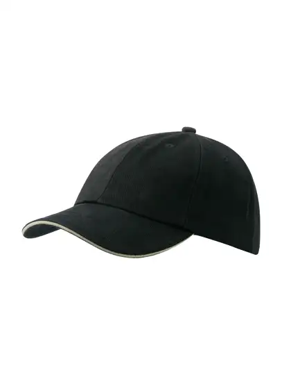 Ansicht 1 – 6-Panel Raver Sandwich Cap (MB6112)