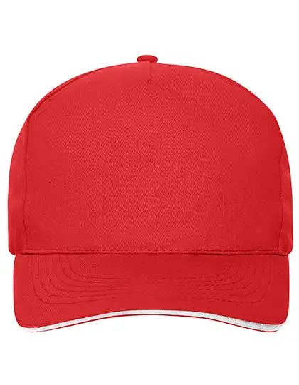 Ansicht 1 – 5 Panel Sandwich Cap Bio Cotton (MB6238)