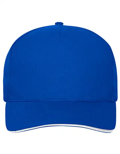 Ansicht 4 – 5 Panel Sandwich Cap Bio Cotton (MB6238)