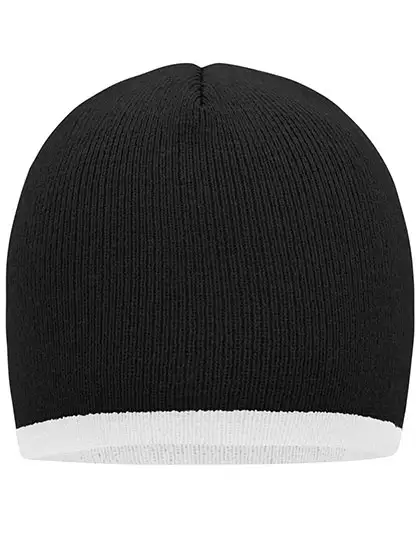 Ansicht 3 – Beanie With Contrasting Border (MB7584)