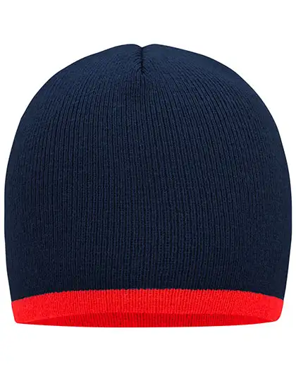 Ansicht 8 – Beanie With Contrasting Border (MB7584)