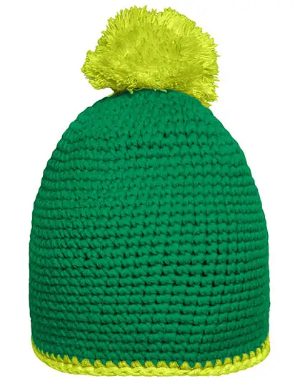 Ansicht 7 – Pompon Hat With Contrast Stripe (MB7964)
