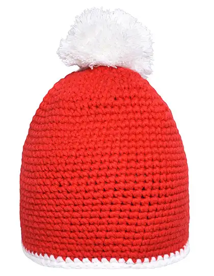 Ansicht 11 – Pompon Hat With Contrast Stripe (MB7964)