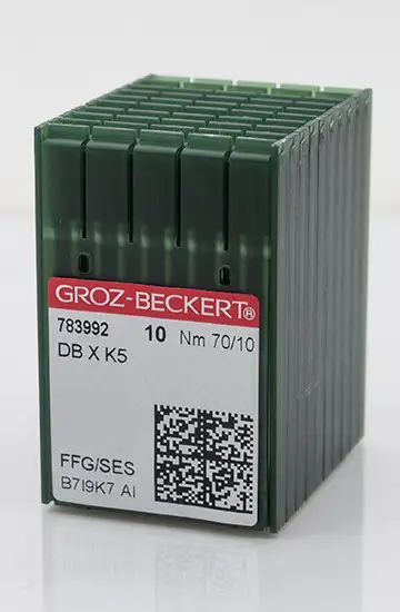 Ansicht 1 – Nadeln 70er mit halbrunder Spitze (100 Stück) (MD501)