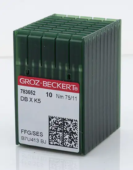 Ansicht 1 – Nadeln 75er mit halbrunder Spitze (100 Stück) (MD503)