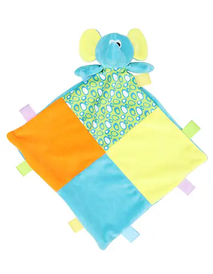 Ansicht 1 – Baby Multi Coloured Comforter With Rattle (MM701)