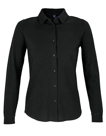 Ansicht 2 – Women´s Cotton Pique Shirt Basile (NB3791)