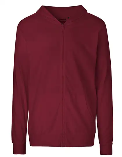 Ansicht 4 – Unisex Jersey Hoodie With Zip (NE62301)
