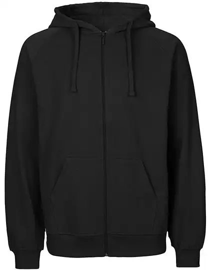 Ansicht 1 – Unisex Tiger Cotton Hoodie With Zipper (NET63301)