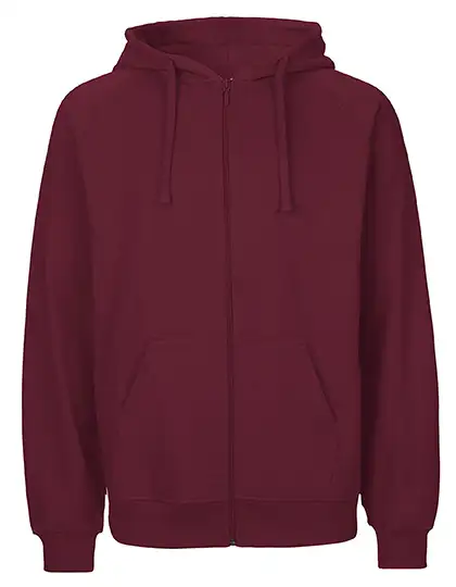 Ansicht 3 – Unisex Tiger Cotton Hoodie With Zipper (NET63301)