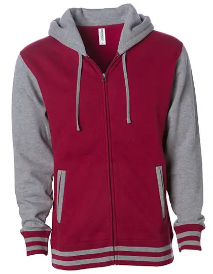 Ansicht 3 – Unisex Heavyweight Varsity Zip Hood (NP351)