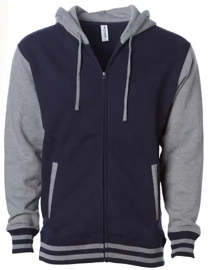 Ansicht 2 – Unisex Heavyweight Varsity Zip Hood (NP351)