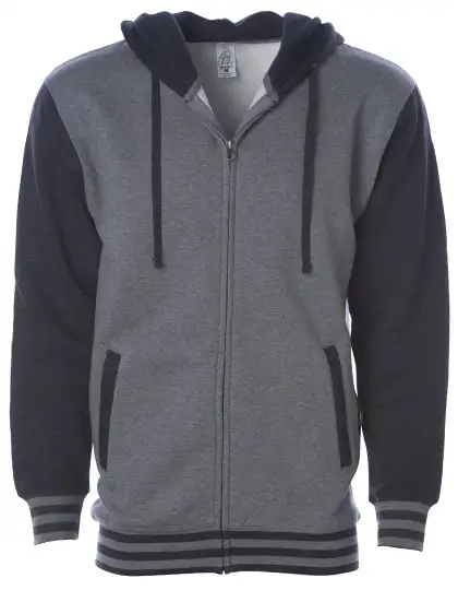 Ansicht 1 – Unisex Heavyweight Varsity Zip Hood (NP351)