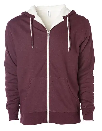 Ansicht 4 – Unisex Sherpa Lined Zip Hooded Jacket (NP352)