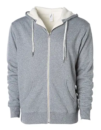 Ansicht 3 – Unisex Sherpa Lined Zip Hooded Jacket (NP352)