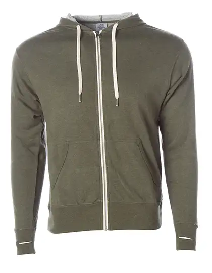 Ansicht 7 – Unisex Midweight French Terry Zip Hood (NP354)