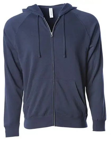 Ansicht 5 – Unisex Midweight Special Blend Raglan Zip Hood (NP355)