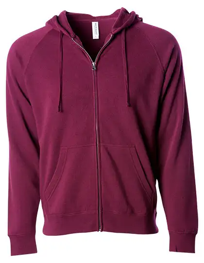 Ansicht 9 – Unisex Midweight Special Blend Raglan Zip Hood (NP355)