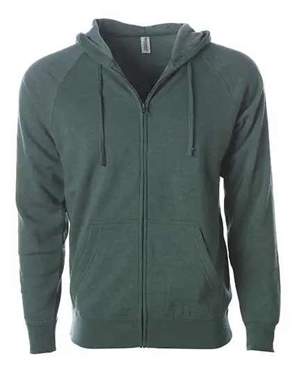 Ansicht 7 – Unisex Midweight Special Blend Raglan Zip Hood (NP355)
