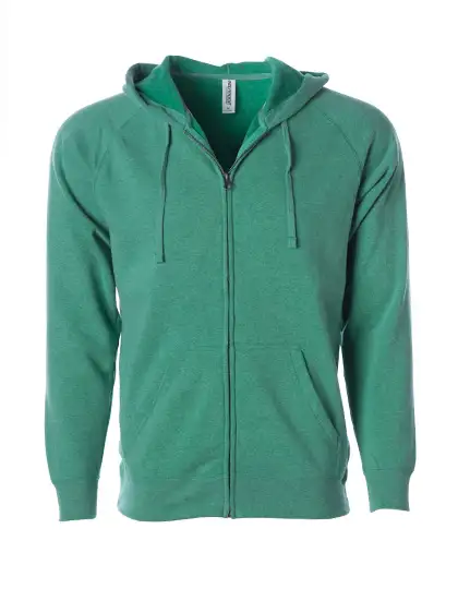 Ansicht 2 – Unisex Midweight Special Blend Raglan Zip Hood (NP355)