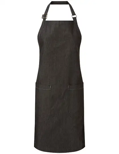 Ansicht 2 – Organic Denim Fairtrade Bib Apron (PW113)