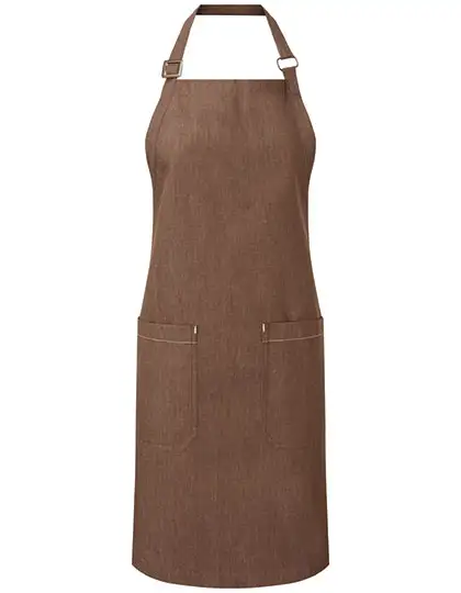 Ansicht 1 – Organic Denim Fairtrade Bib Apron (PW113)