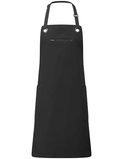 Ansicht 1 – 'Barley' Contrast Stitch Sustainable Bib Apron (PW121)