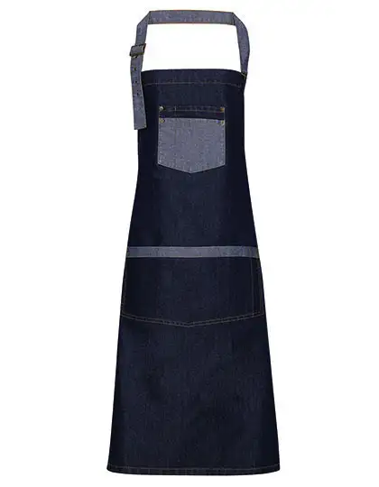 Ansicht 1 – Domain Contrast Denim Bib Apron (PW127)