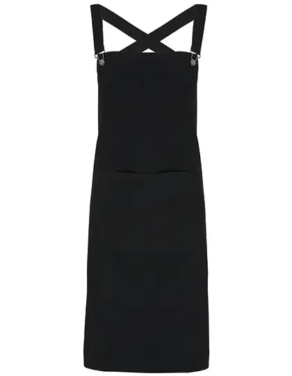 Ansicht 1 – Cross Back Barista Bib Apron (PW129)