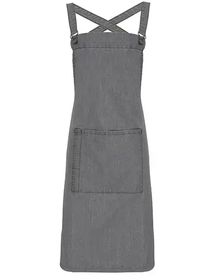 Ansicht 3 – Cross Back Barista Bib Apron (PW129)