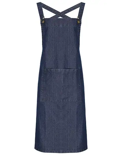 Ansicht 2 – Cross Back Barista Bib Apron (PW129)