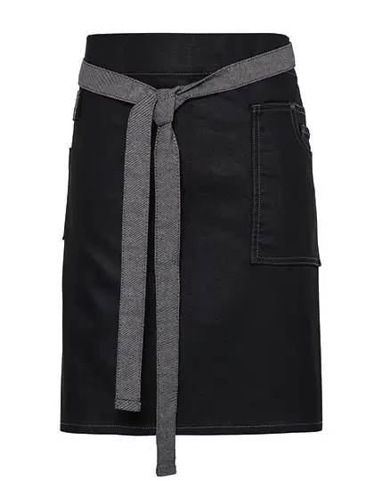 Ansicht 1 – Division Waxed Look Denim Waist Apron (PW135)
