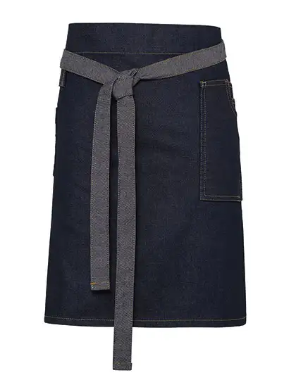 Ansicht 2 – Division Waxed Look Denim Waist Apron (PW135)