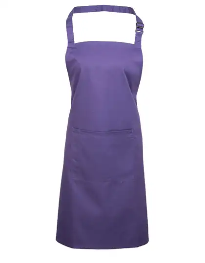 Ansicht 3 – Colours Collection Bib Apron With Pocket (PW154)